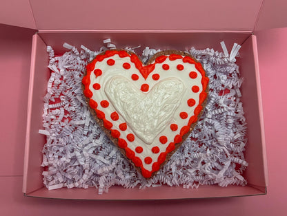 Large 5 Inch Heart Cookie
