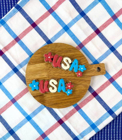 Groovy ‘USA’ with Flowers