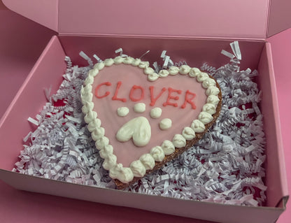 Large 5 Inch Heart Cookie