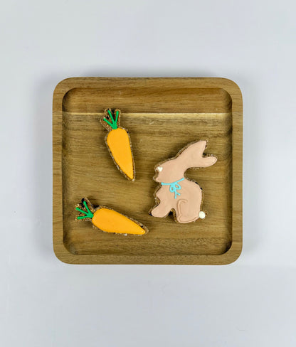 Mini Bunny and Carrots Set of 3