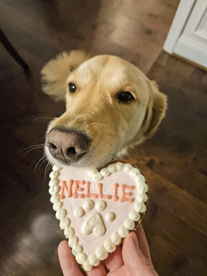 Large 5 Inch Heart Cookie