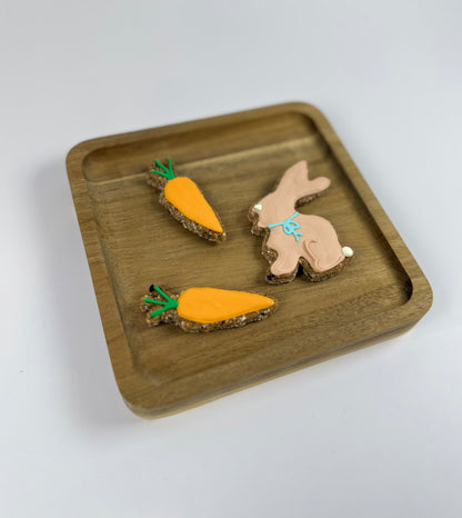 Mini Bunny and Carrots Set of 3
