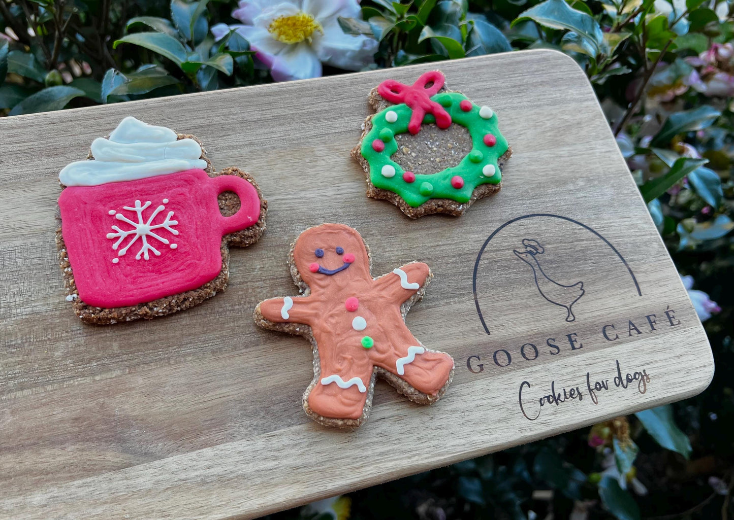 Mug, Gingerbread Man, Wreath