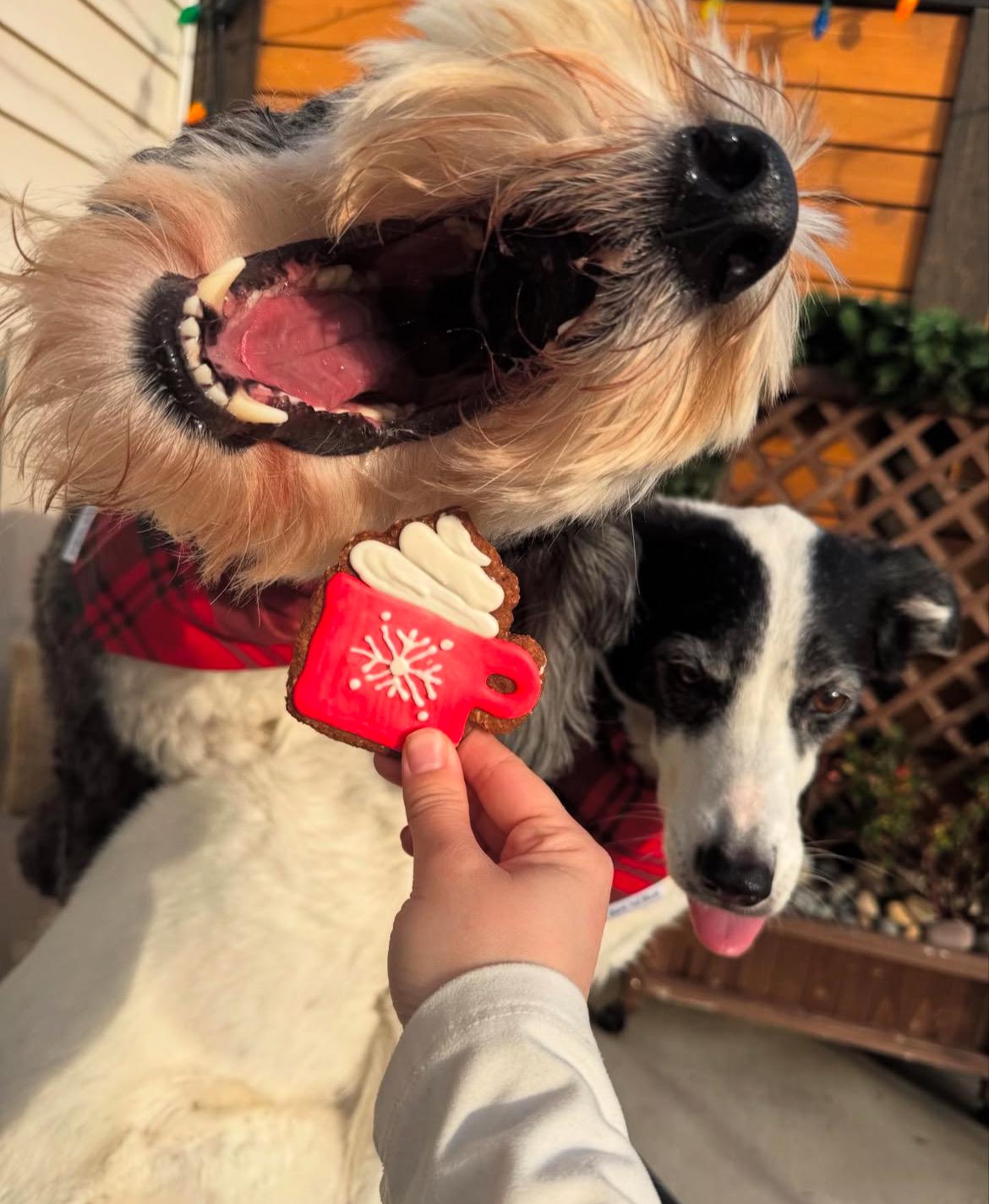 Mug, Gingerbread Man, Wreath
