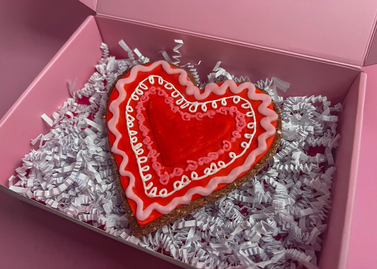 Large 5 Inch Heart Cookie