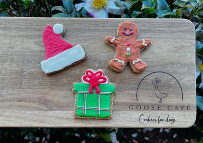 Santa Hat, Present, Gingerbread Man