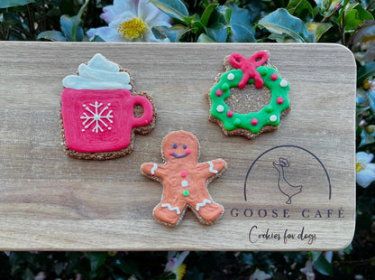 Mug, Gingerbread Man, Wreath
