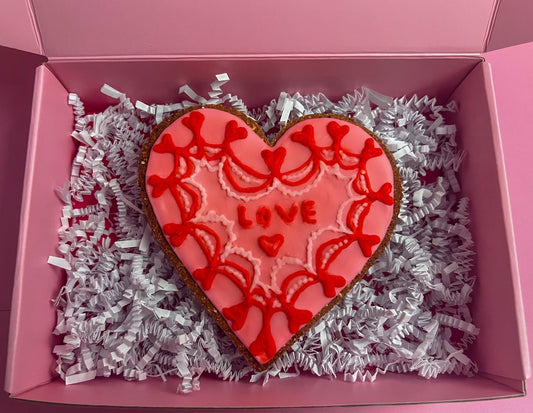 5 Inch Heart Cookie